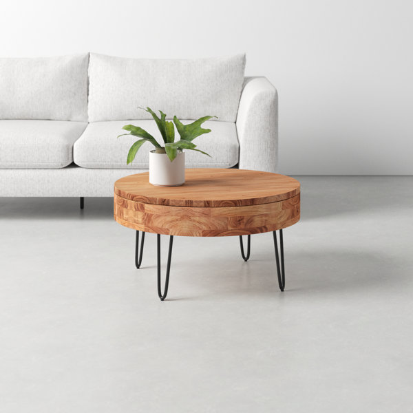 Heaton Solid Wood Coffee Table Reviews Allmodern